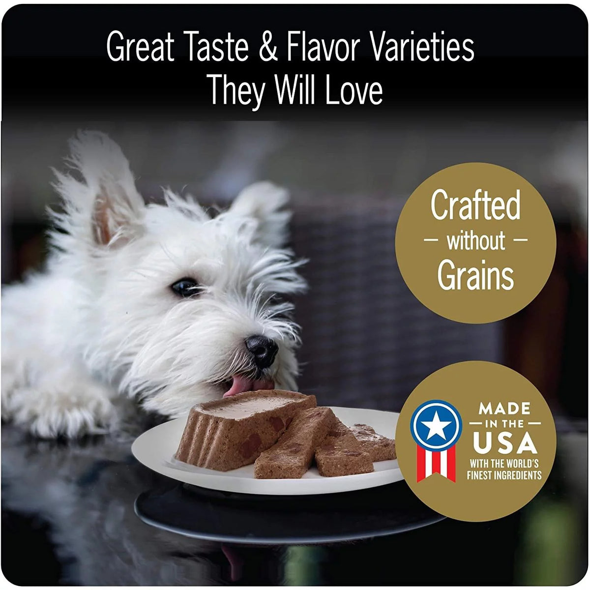Wet Dog Food Variety Packs 36 Trays 3.5 Oz L4709