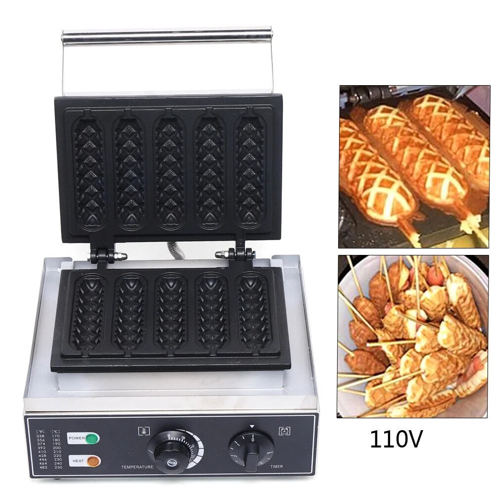Commercial Electric Nonstick Waffle Maker C283270