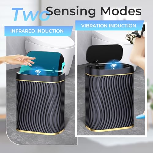 2.6 Gallon Automatic Touchless Motion Sensor Trash Can Q496