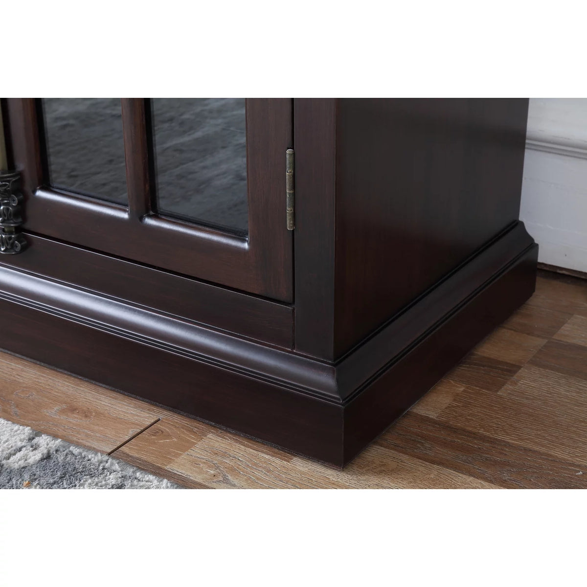 Cherry Storage Curio Cabinet C4638