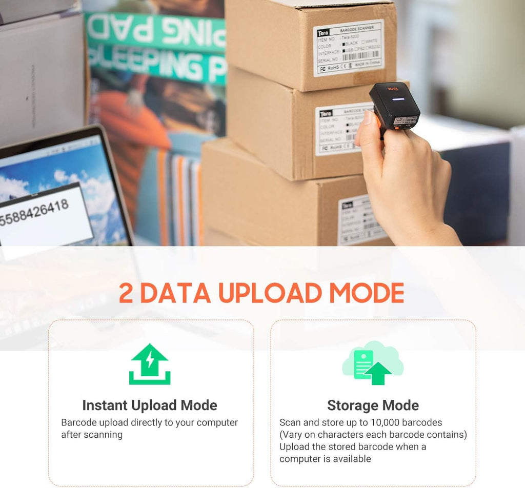 Wireless Bluetooth Barcode Scanner G708050