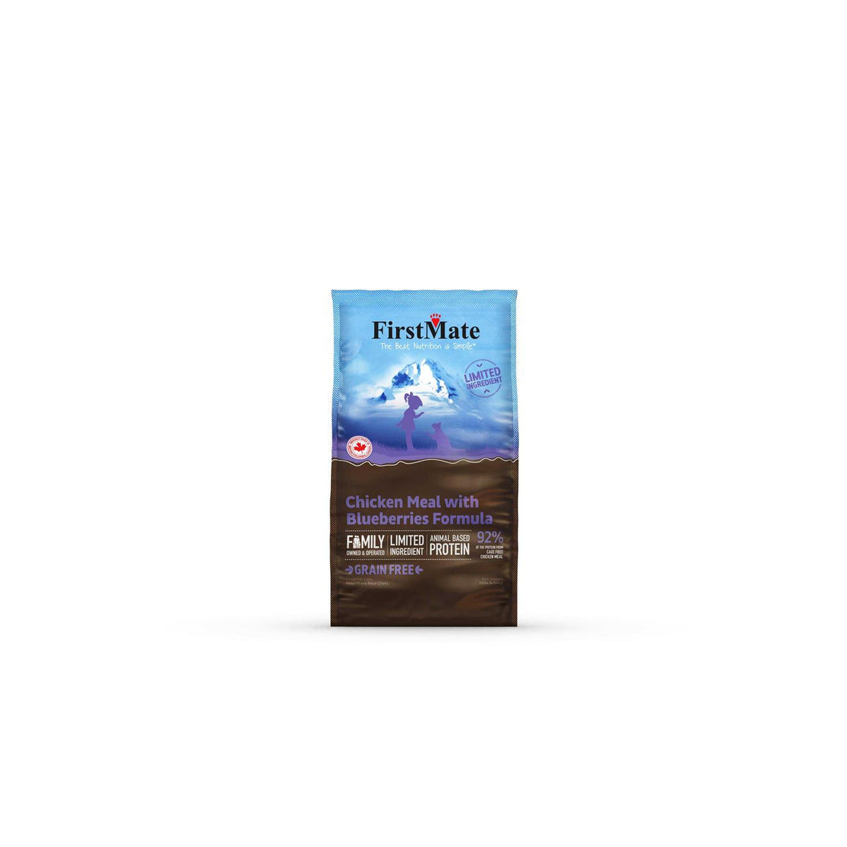 Chicken Meal Blueberries Limited Ingredient Dry Cat Food K40750