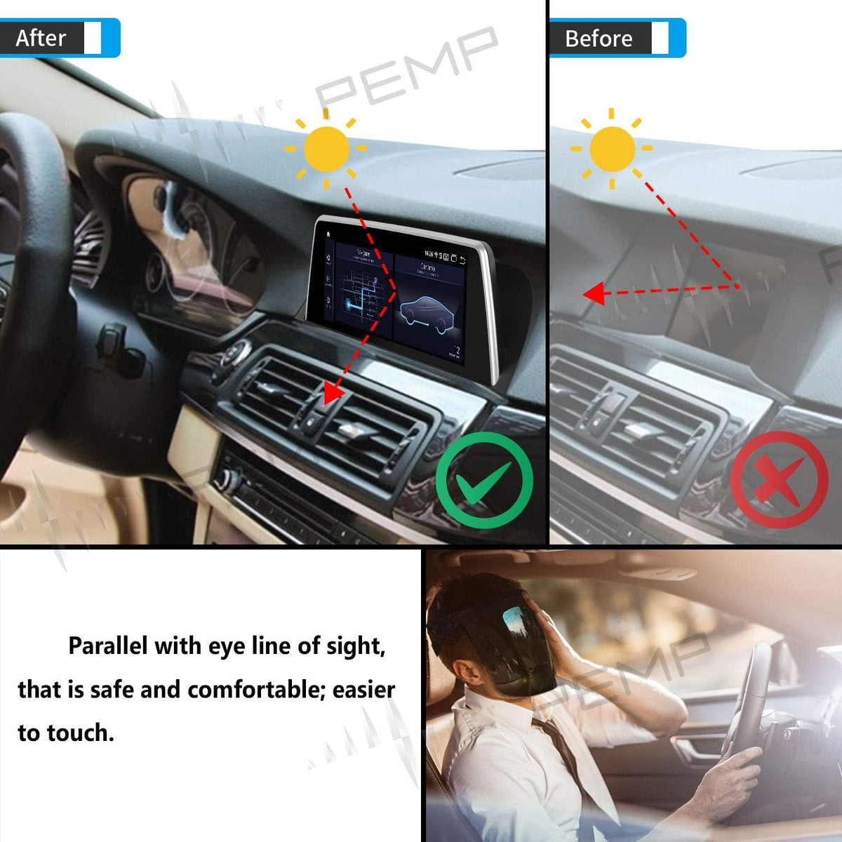 Android 10 10.25 inch IPS Touch Screen Monitor E8213