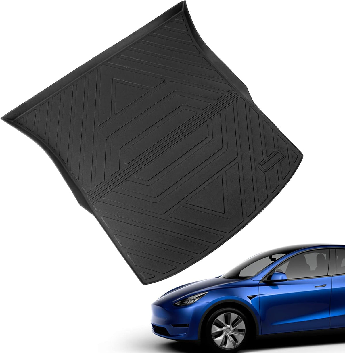 Tesla Model Y All Weather Trunk Mats Cargo Liners Set of 3 H34580