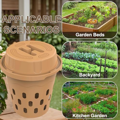 8L Worm Composter Bin with Aeration B190035