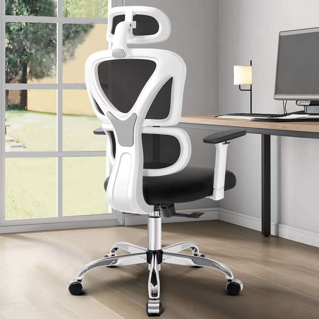 Black High Back Ergonomic Office Chair with Lumbar Support I92433