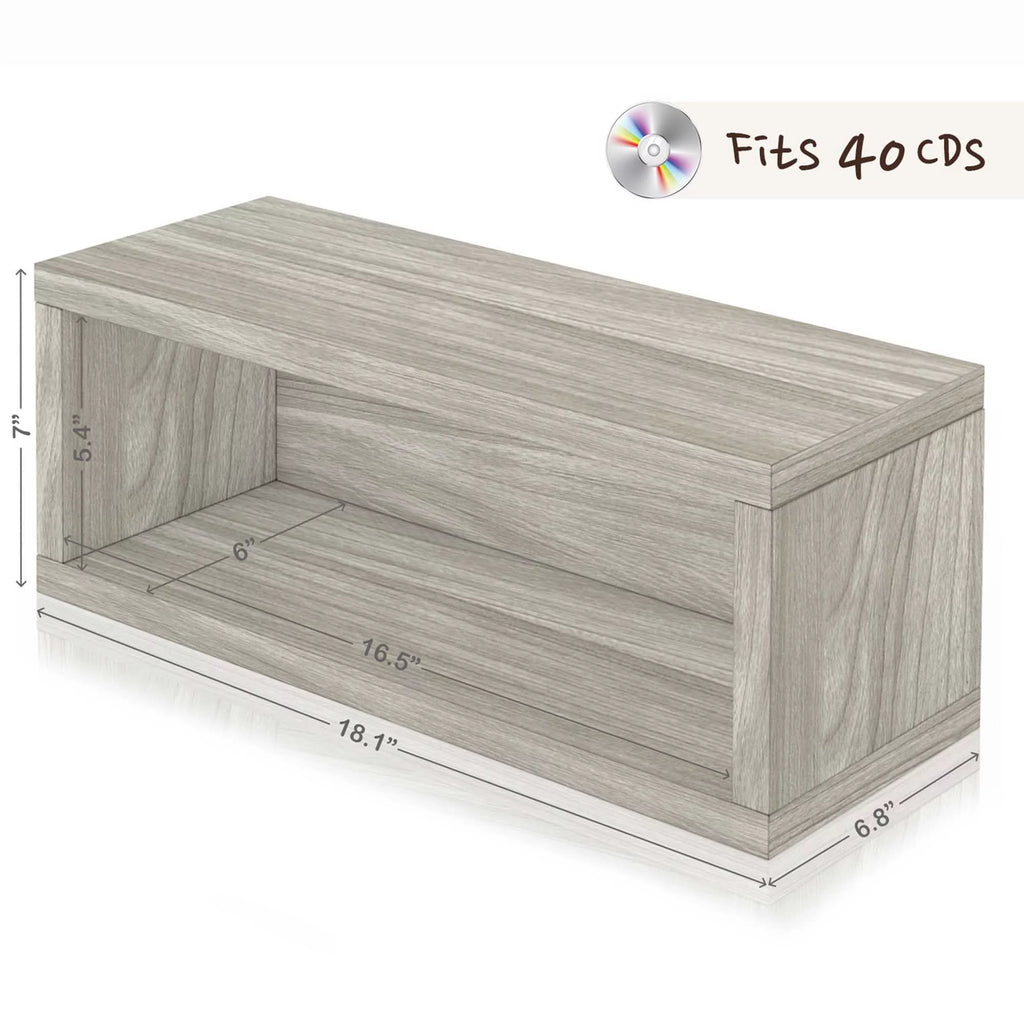Media Storage Rack Shelf and Organizer J584668