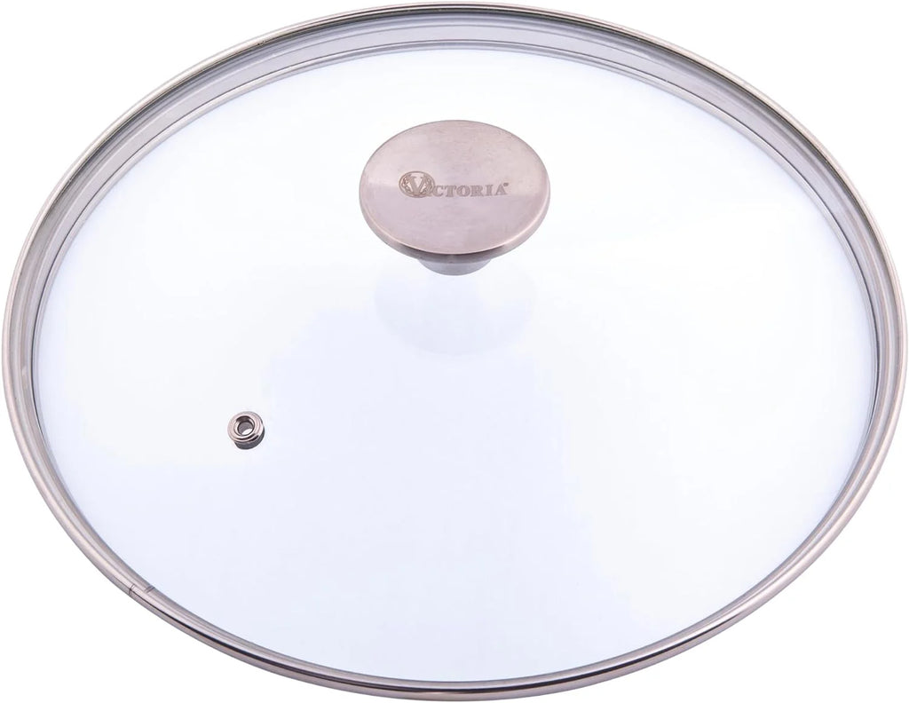 10-Inch Glass Lid for Cast-Iron Skillet or Pan Y864132