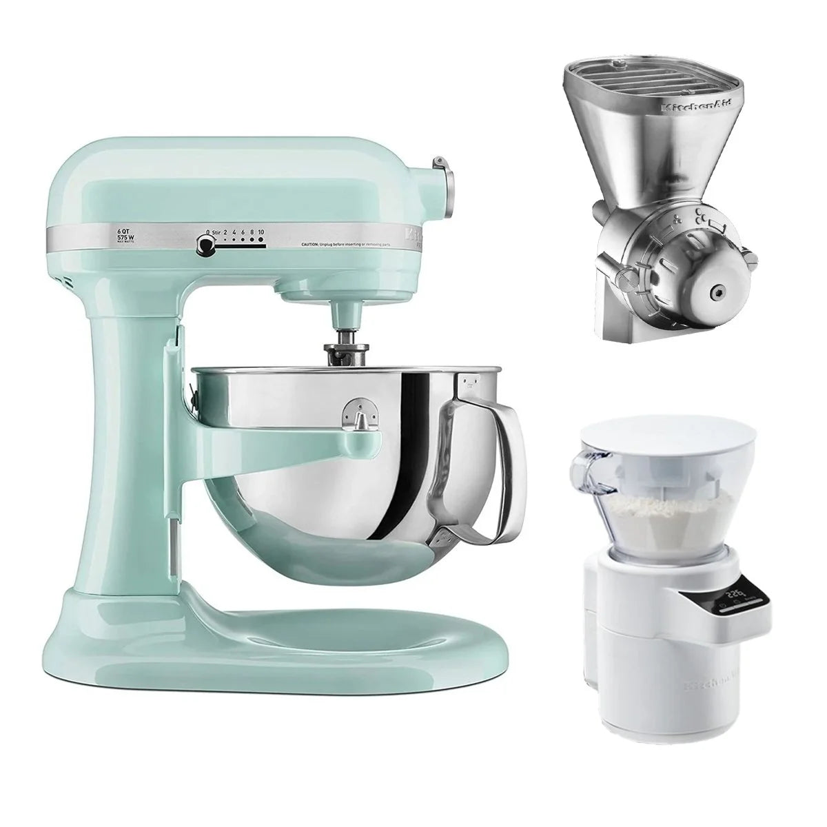 6-Quart Bowl-Lift Stand Mixer Ice Blue M3584