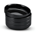Black 47 oz Ceramic Pasta Bowls Set of 4 K88797