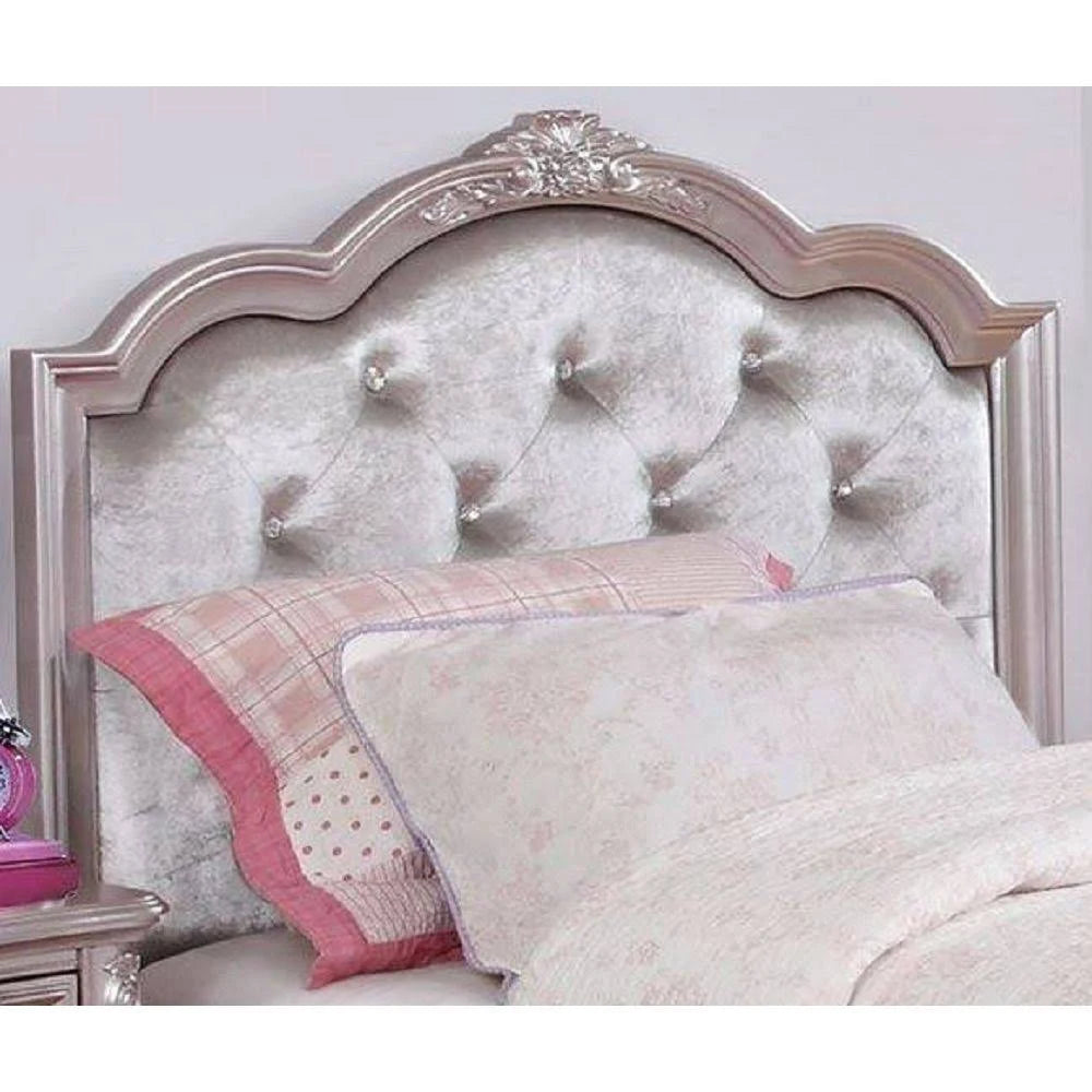 Metallic Lilac Twin Storage Bed U187555