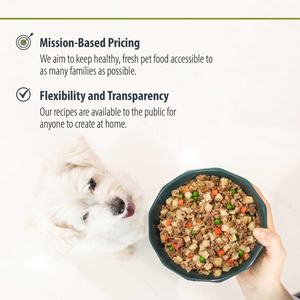 Frozen Fresh Dog Food for Liver Health O972013