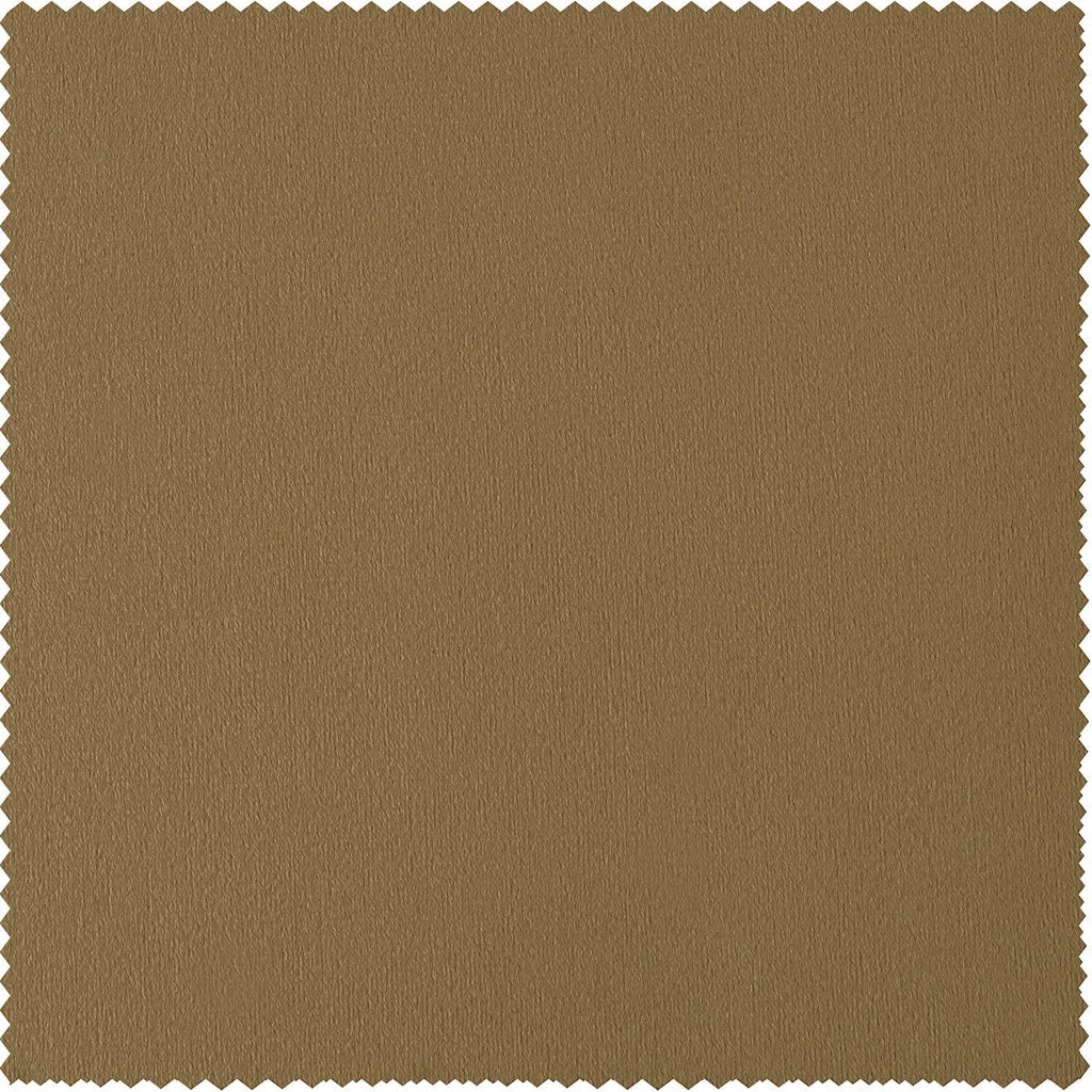 Amber Gold Blackout Velvet Curtains 50 X 96 K8322