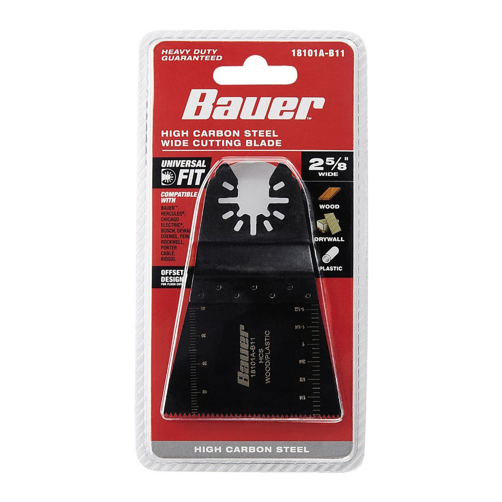2-5/8 in. High Carbon Steel Wide Cut Blade for Oscillating Multi-Tools M719214