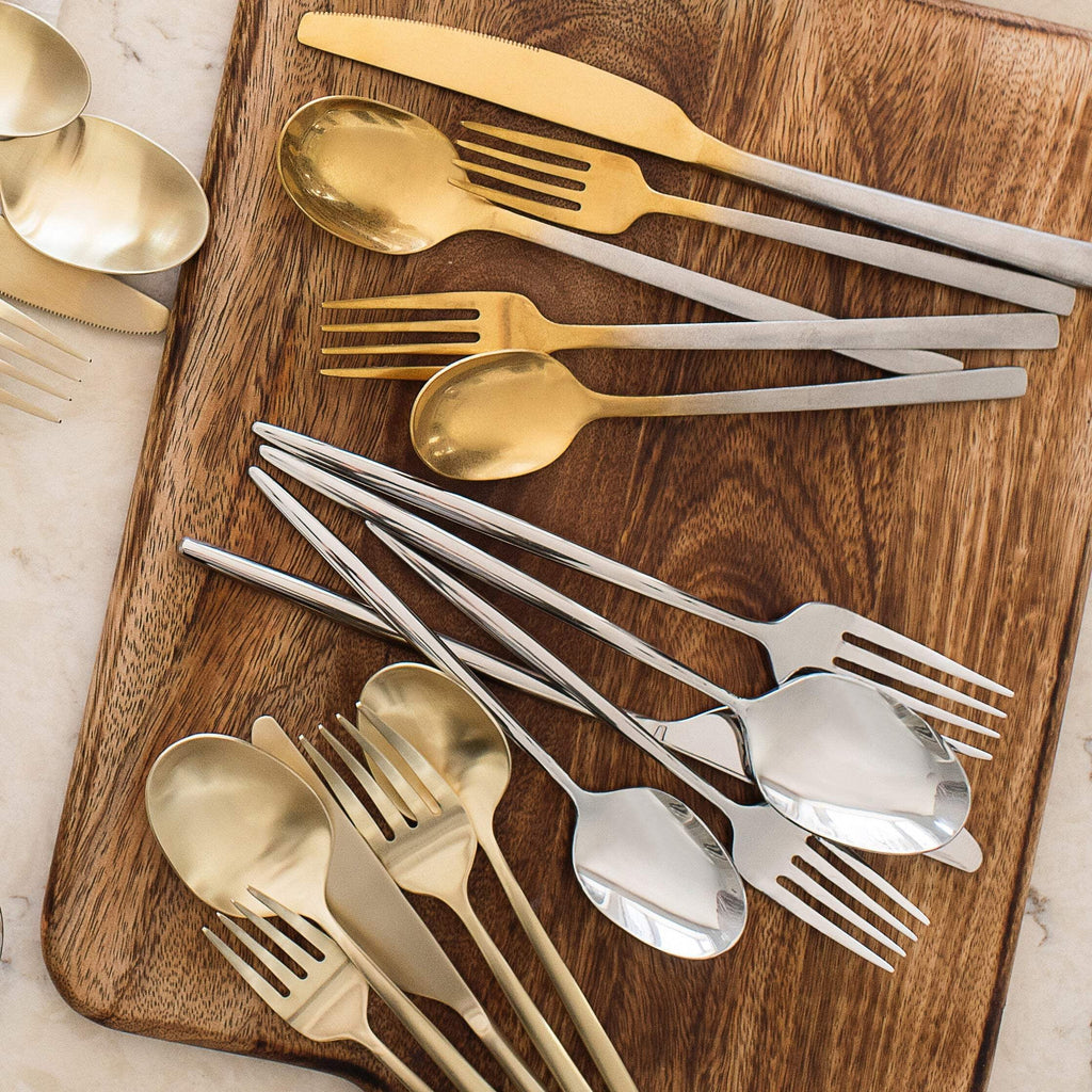 Gold Ombre 20-Piece Flatware Set N8025