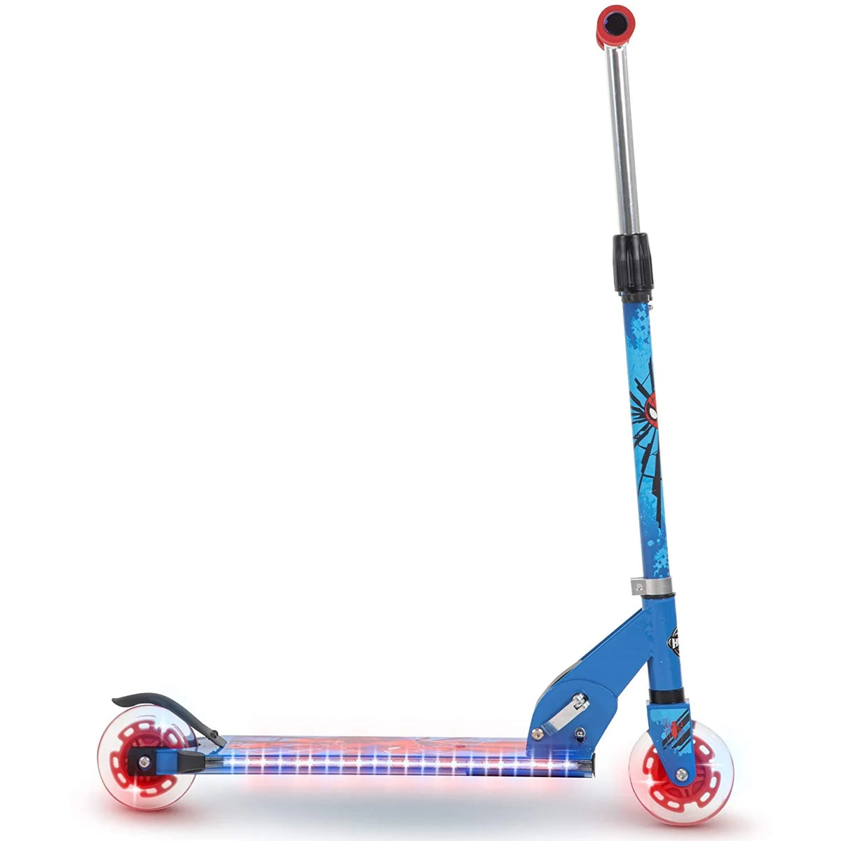 Spider-Man Steel 2 Wheel Scooter with LED Lights J63563