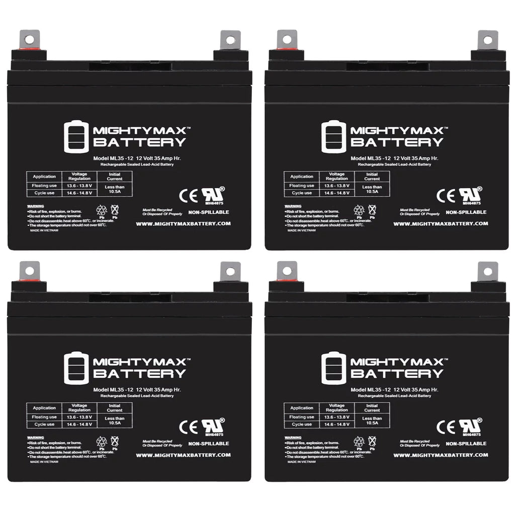 12V 35AH U1 Deep Cycle AGM Solar Battery Z15944