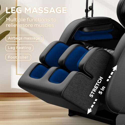 Zero Gravity Full Body Shiatsu Massage Chair Recliner Y77481