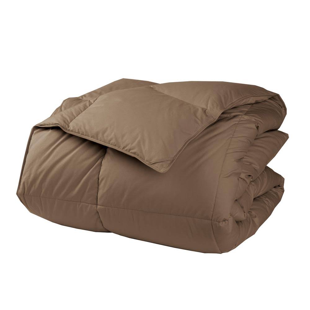 Mocha King Down Alternative Comforter L924525