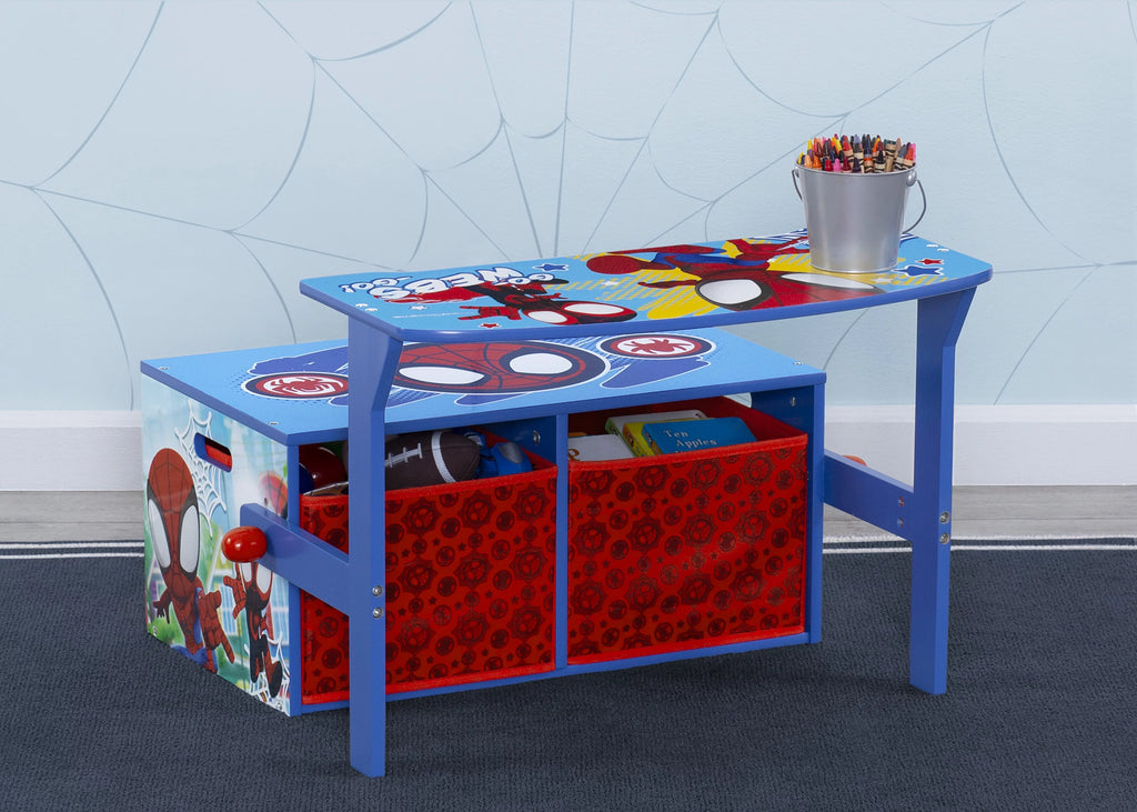 Blue/Red 2-in-1 Activity Bench and Desk T57119
