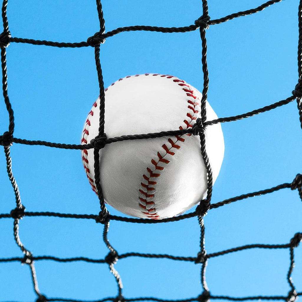 Baseball Batting Cage with Steel Poles W752386