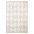 Beige Geometric Area Rug O4442