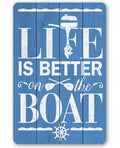 Metal Sign 12" x 18" F949