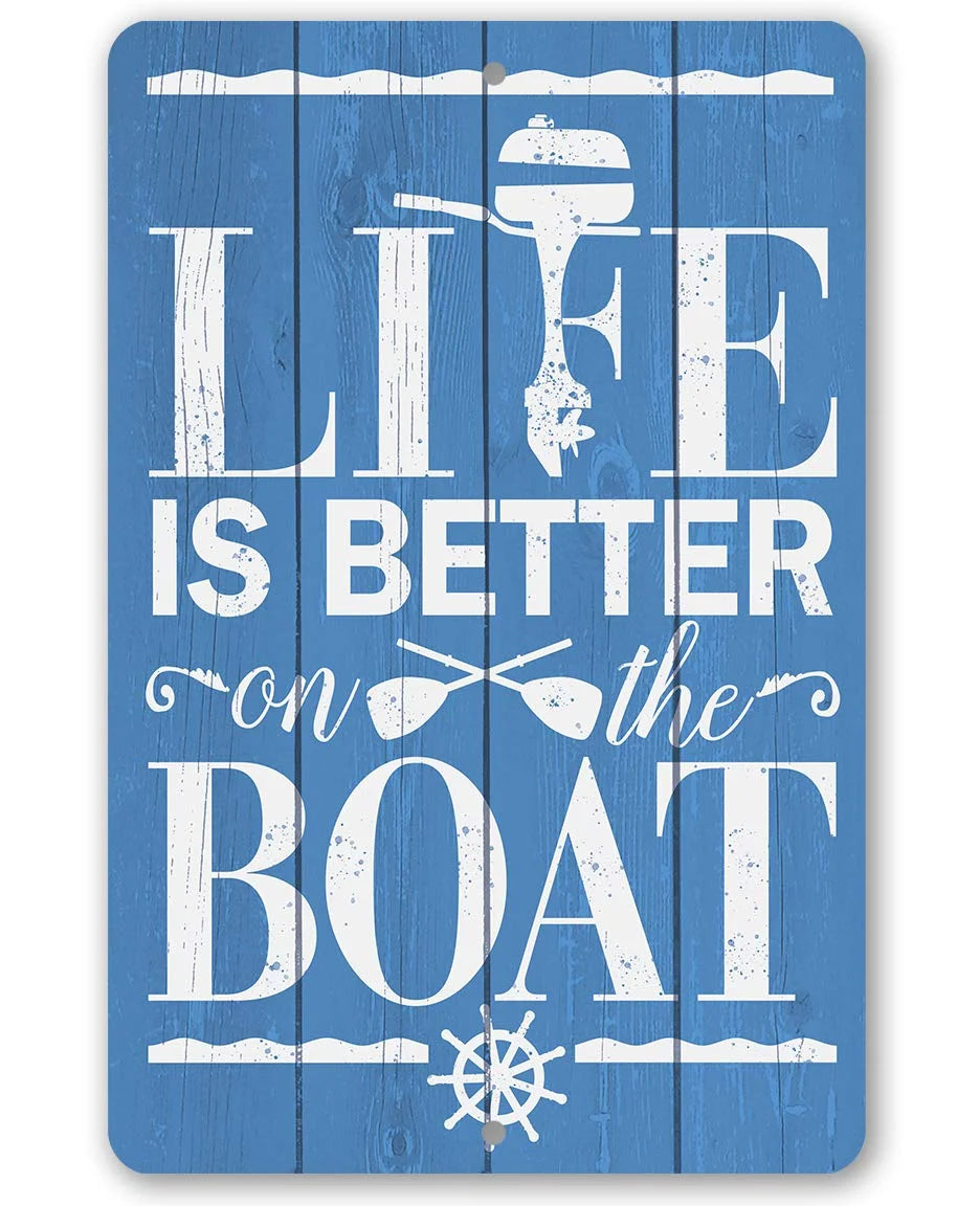 Metal Sign 12" x 18" F949