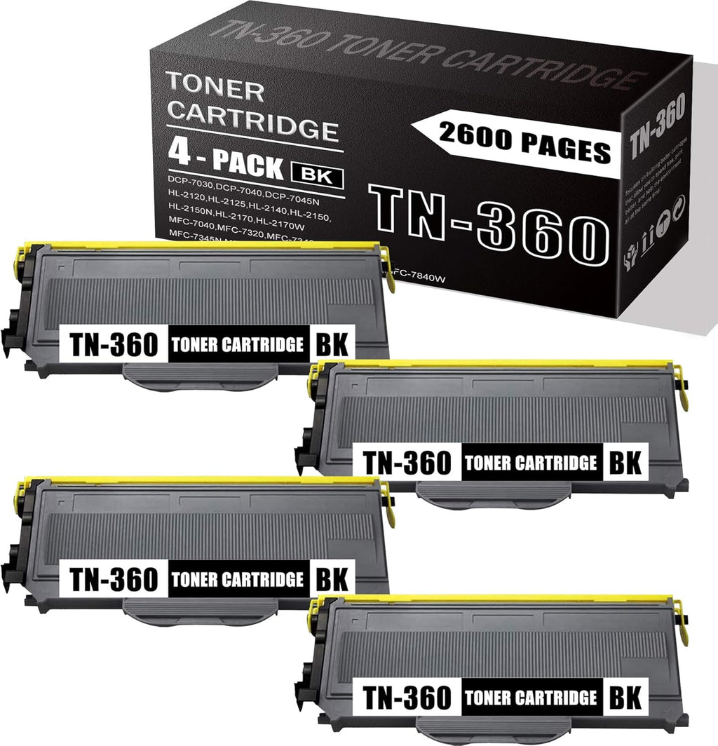 Black Toner Cartridge 4-Pack B87963