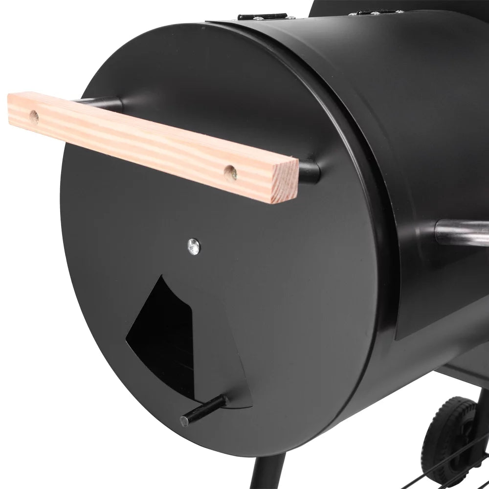 Portable Charcoal Grill and Offset Smoker B67773