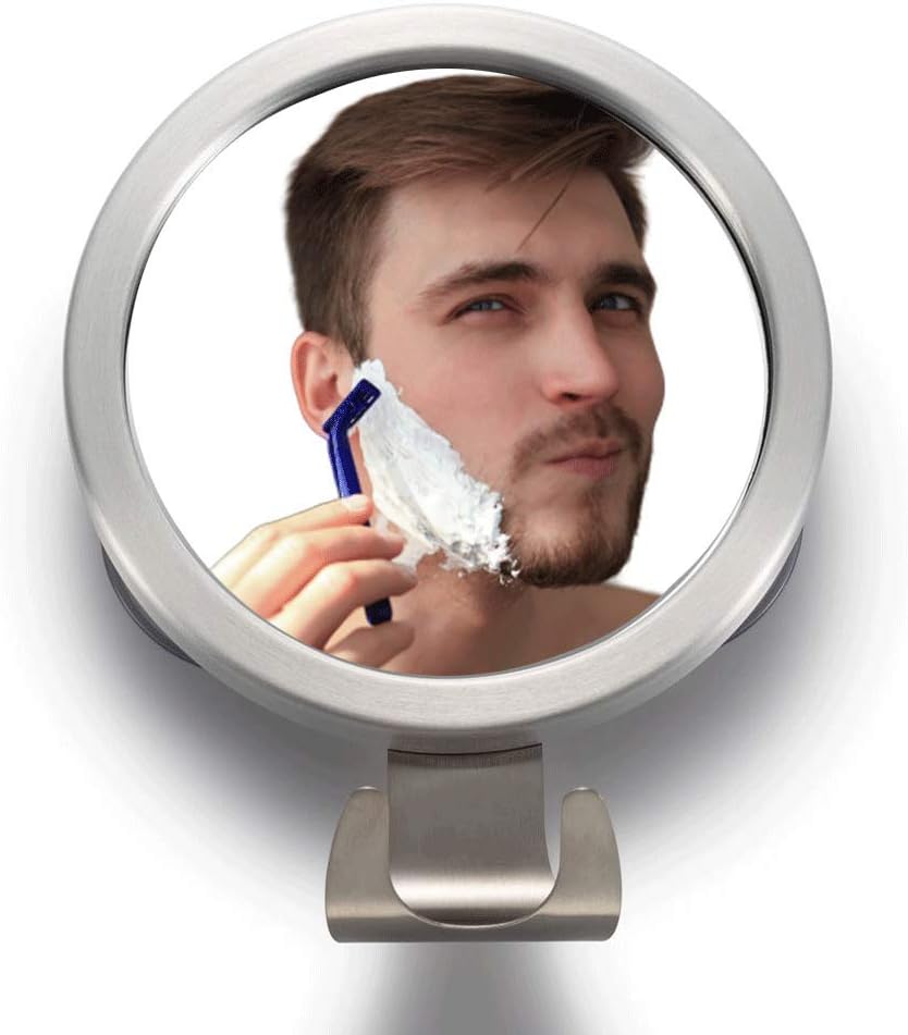 Shower Mirror Fogless with Razor Holder Removable Aluminum Frame U620