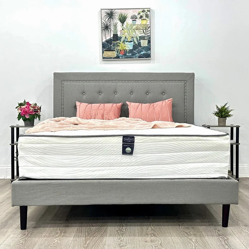 10 Inch Cool Memory Foam & Spring Hybrid Mattress T196