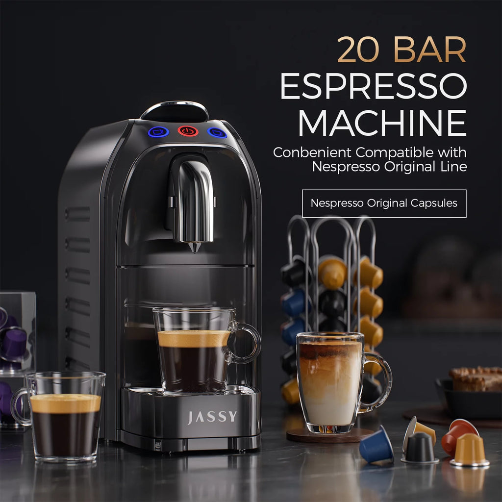 Small 20 Bar Capsules Espresso Machine with Fast Heating System D431