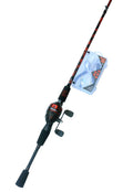 Red Black 5ft Spincast Combo D344