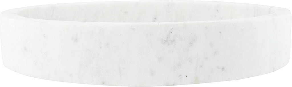 8 Round Carved Marble Tray J265793