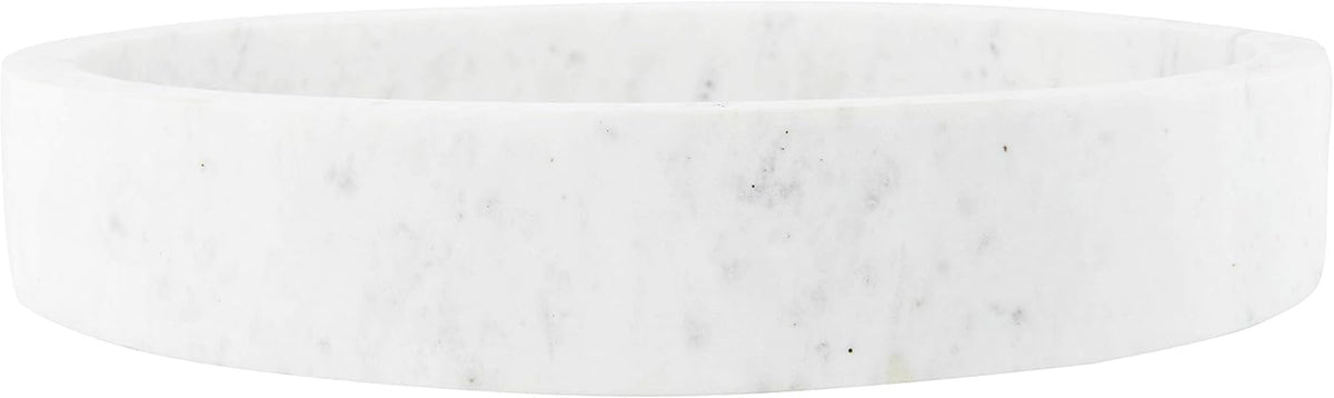 8 Round Carved Marble Tray J265793