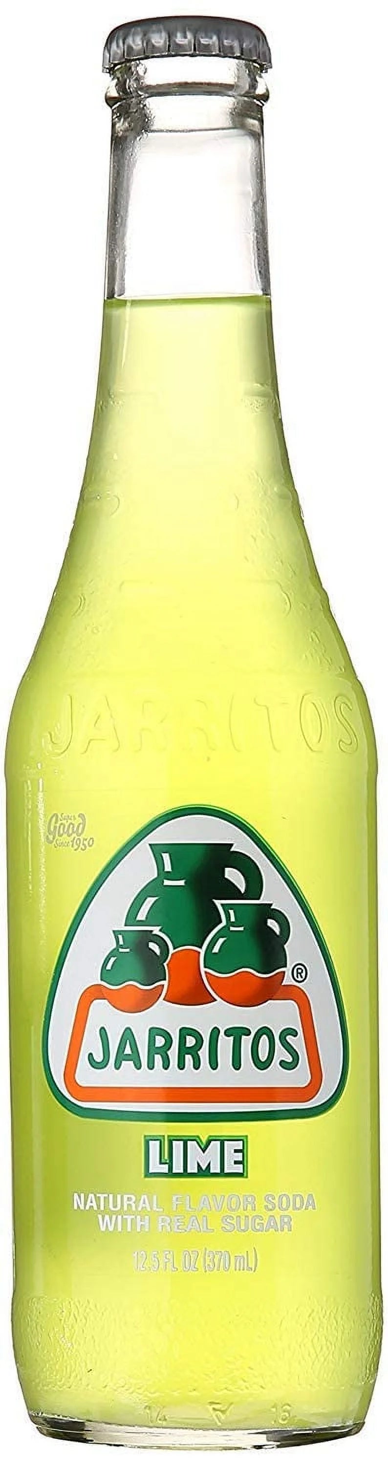 12.5 Oz Glass Bottle Variety Pack of 6 Soft Soda Drink H1365