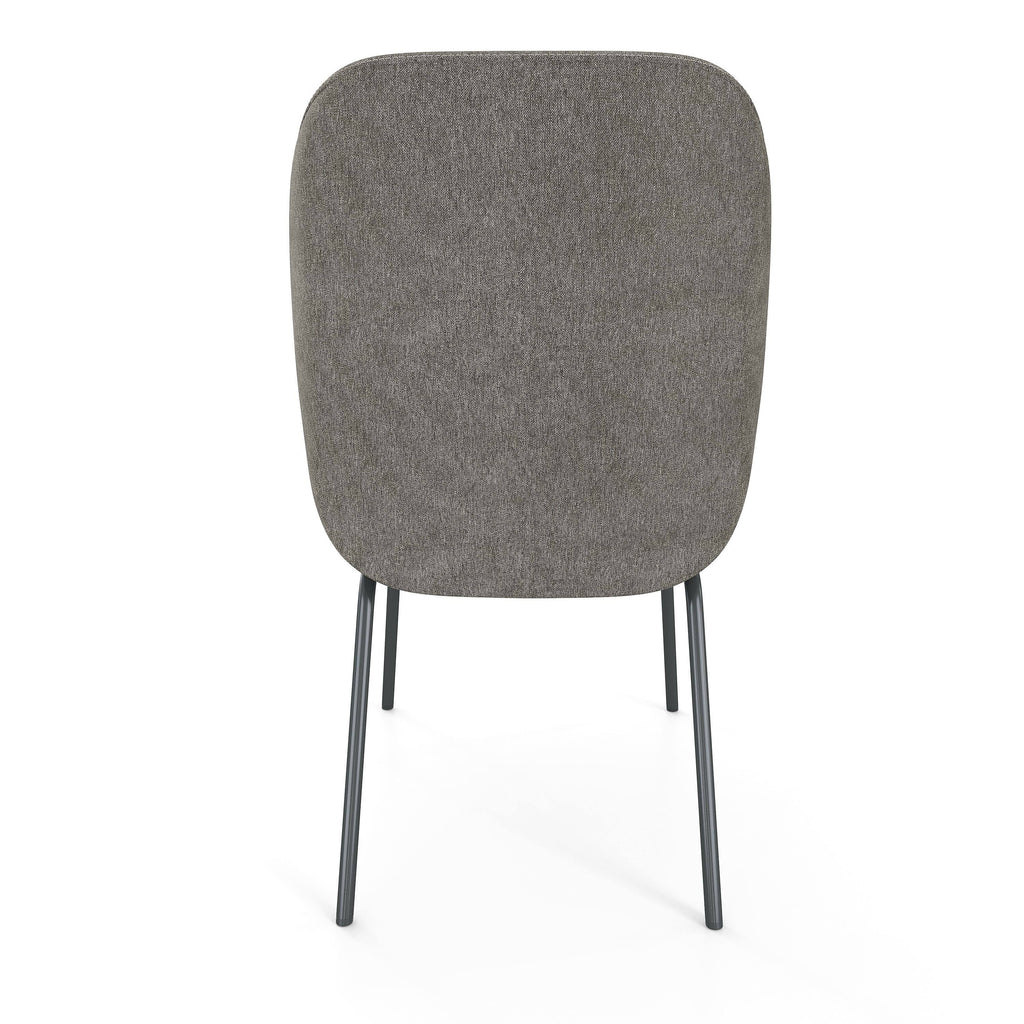 Fabric Guest Chair Gray Seat/Back V1308