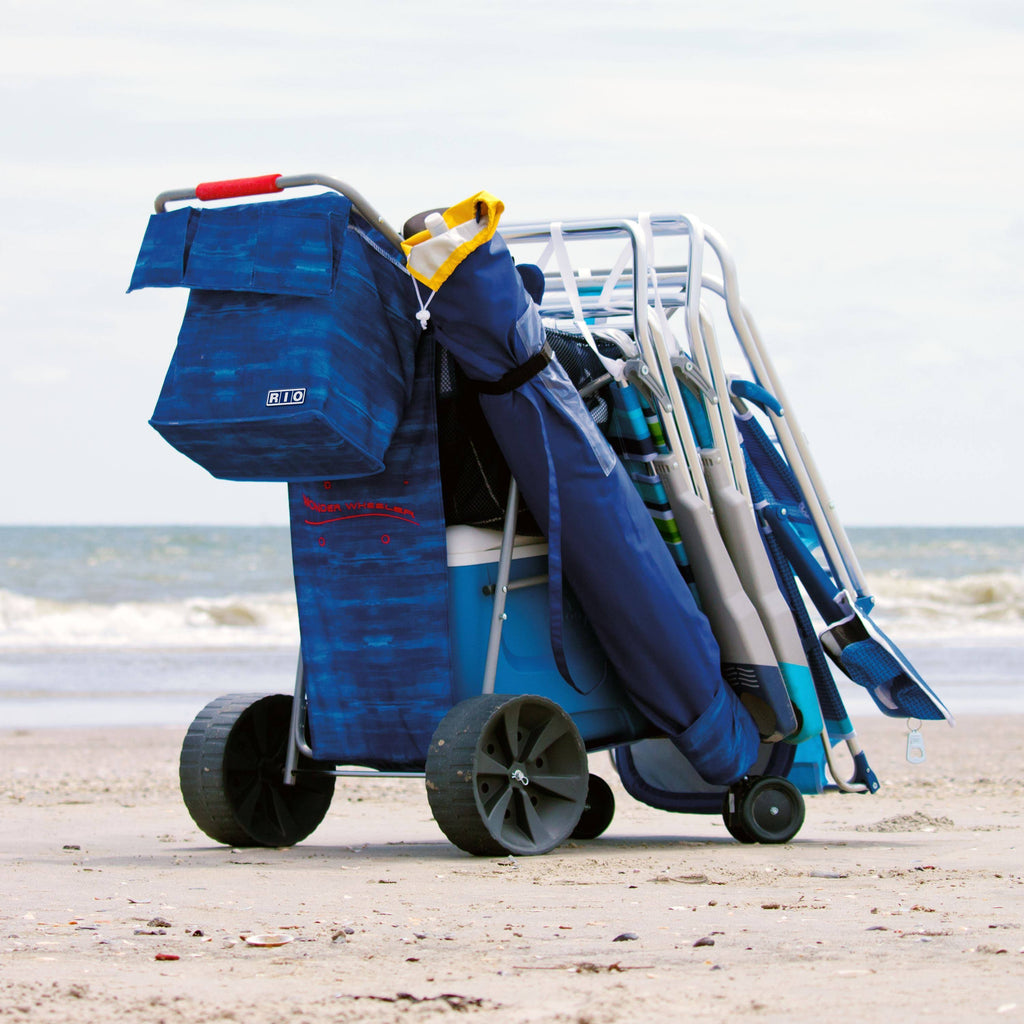 Dark Blue Beach Cart J1683