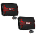 2600W 4 Channel Car Audio Amplifier with Remote (2 Pack) V812887