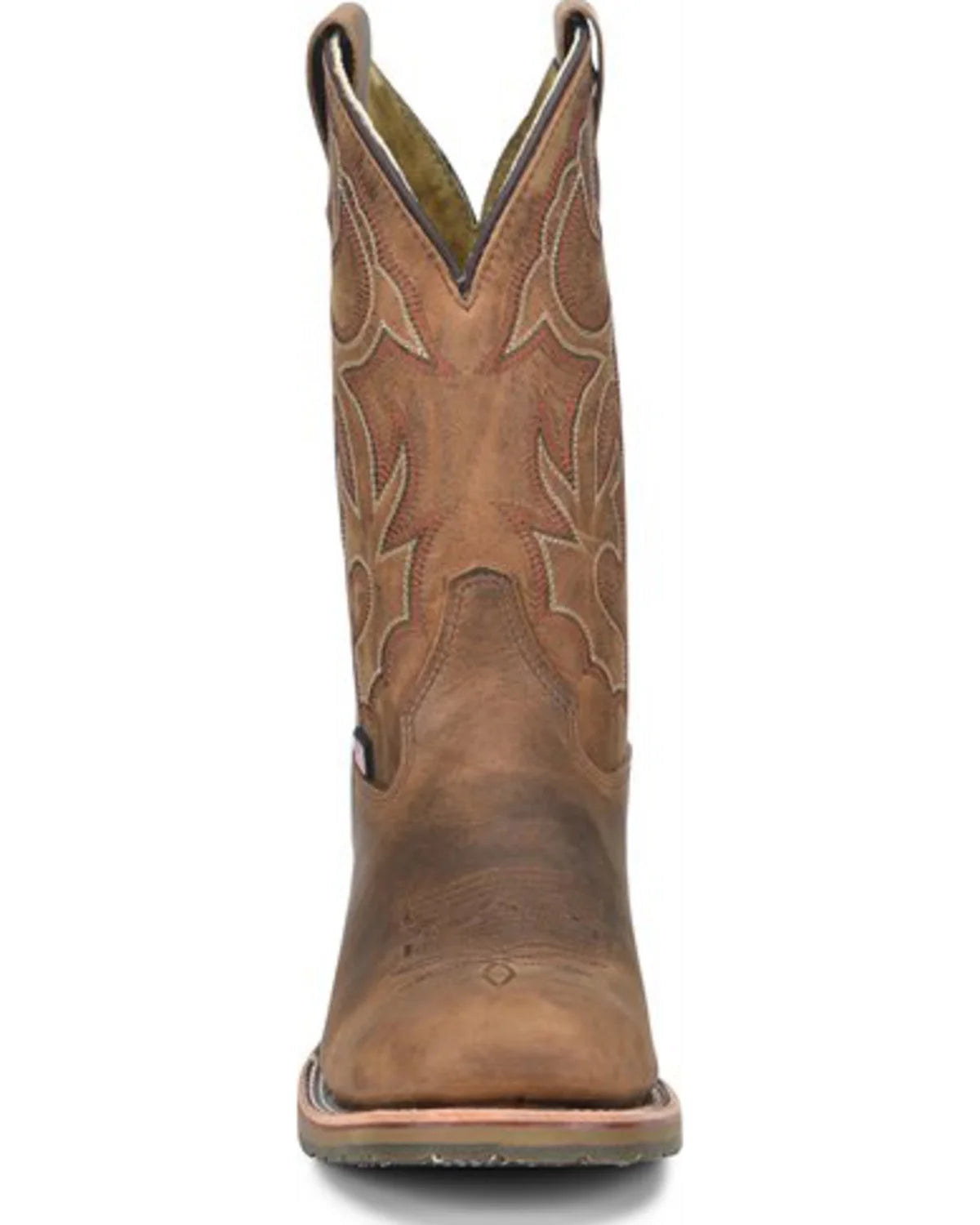 11 Inch Steel Toe Wide Square Roper Boots B534992