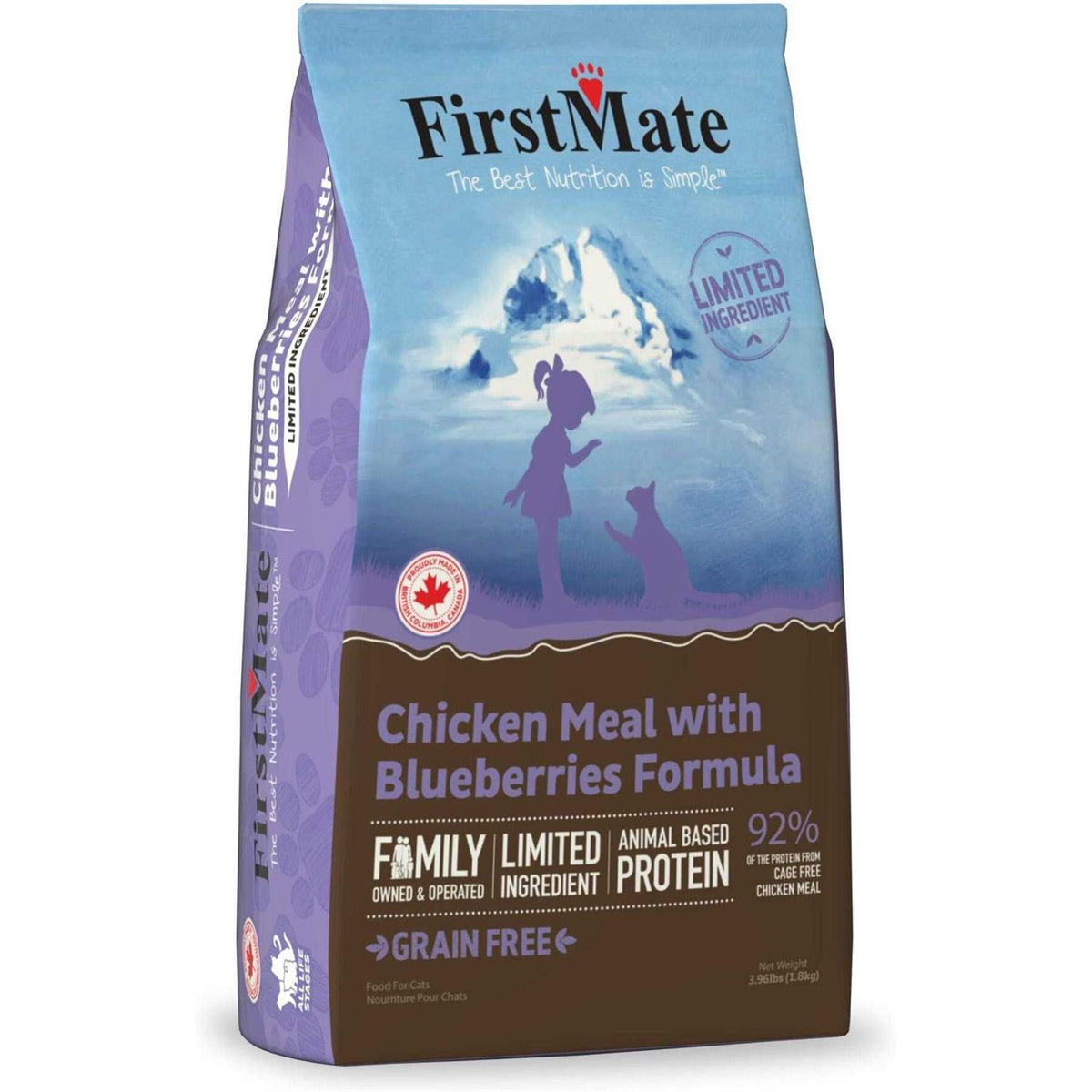 Chicken Meal Blueberries Limited Ingredient Dry Cat Food K40750