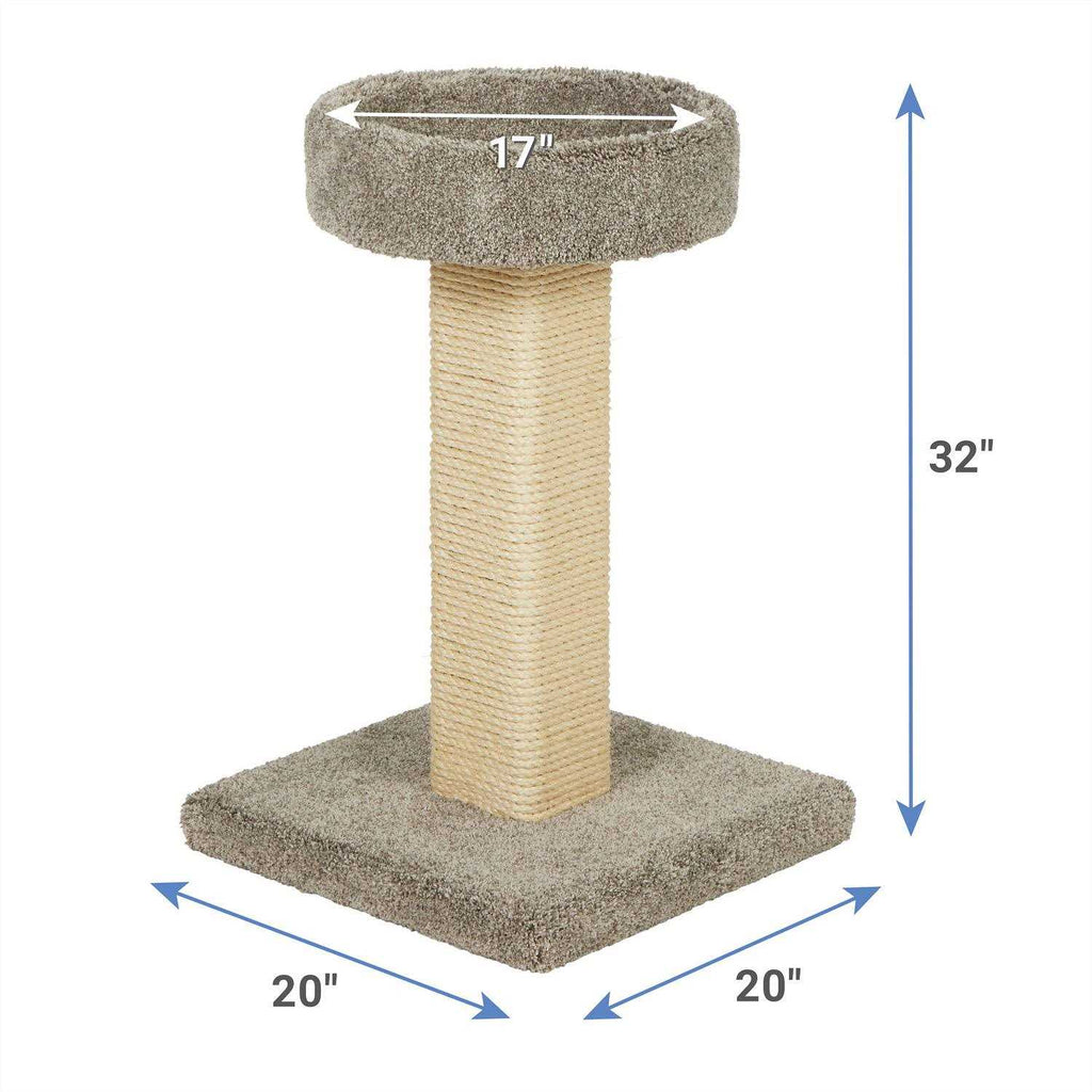 32-in Wooden Cat Tree C114