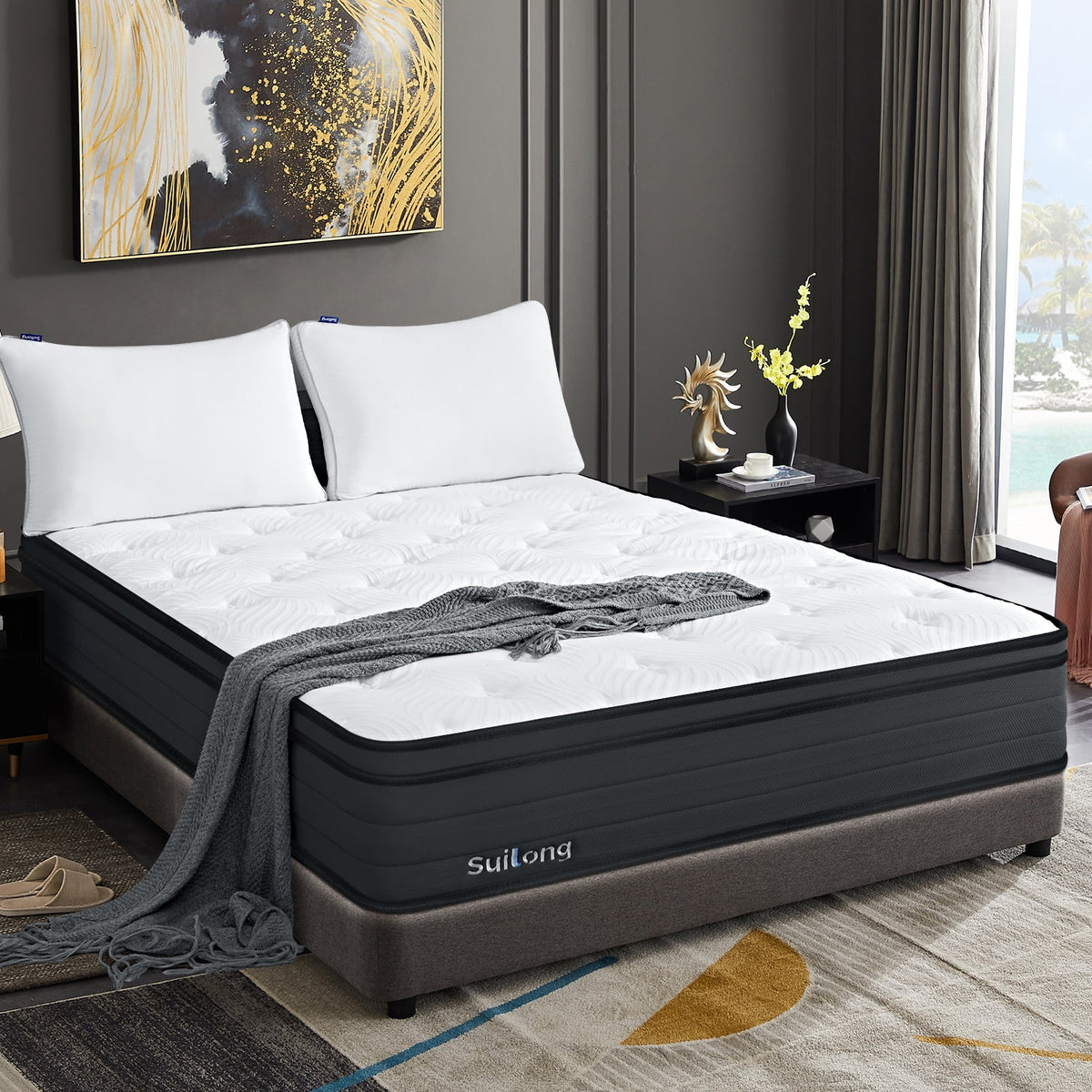 Queen Size Hybrid Mattress Y2454