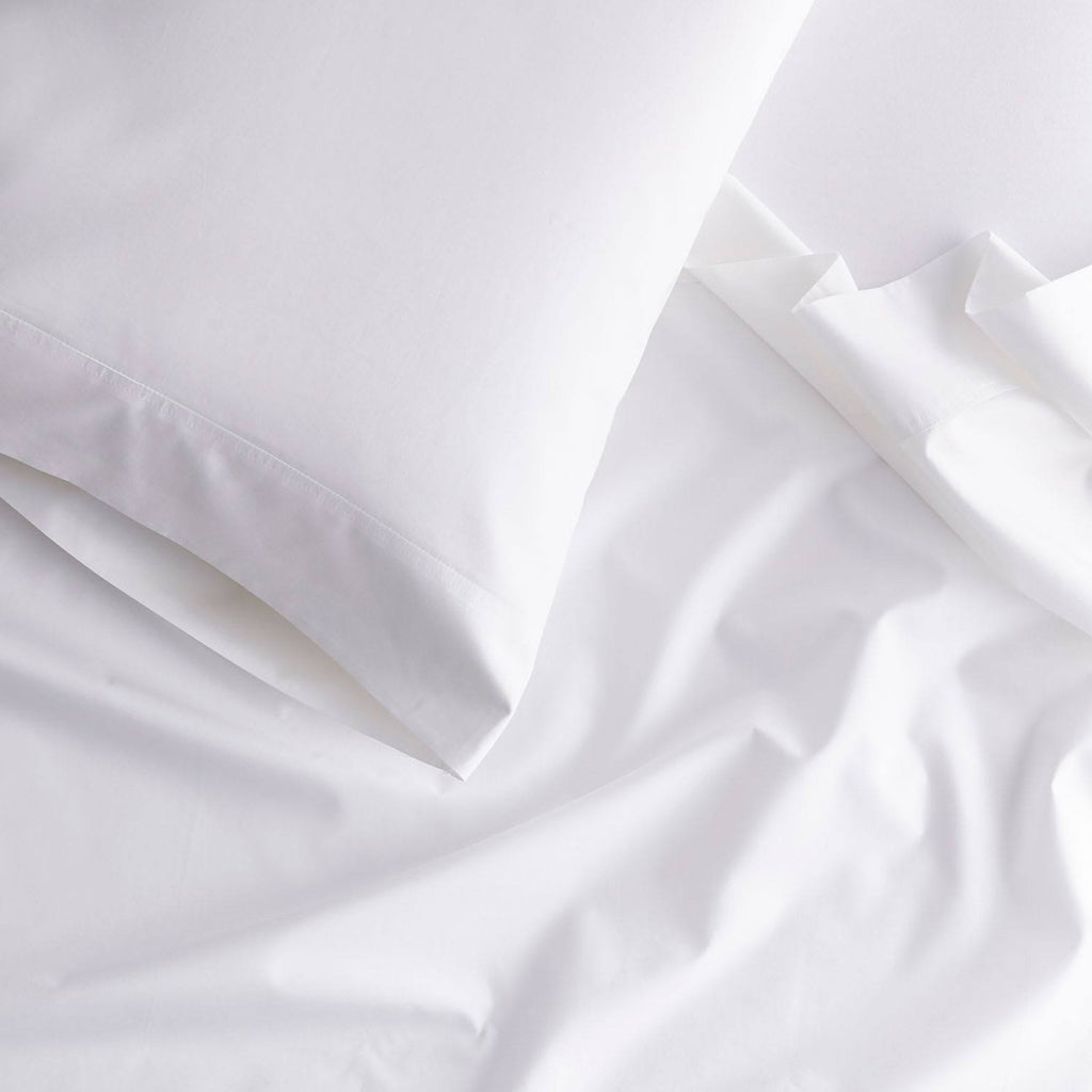 Twin Supima Cotton Percale Flat Sheet P44149
