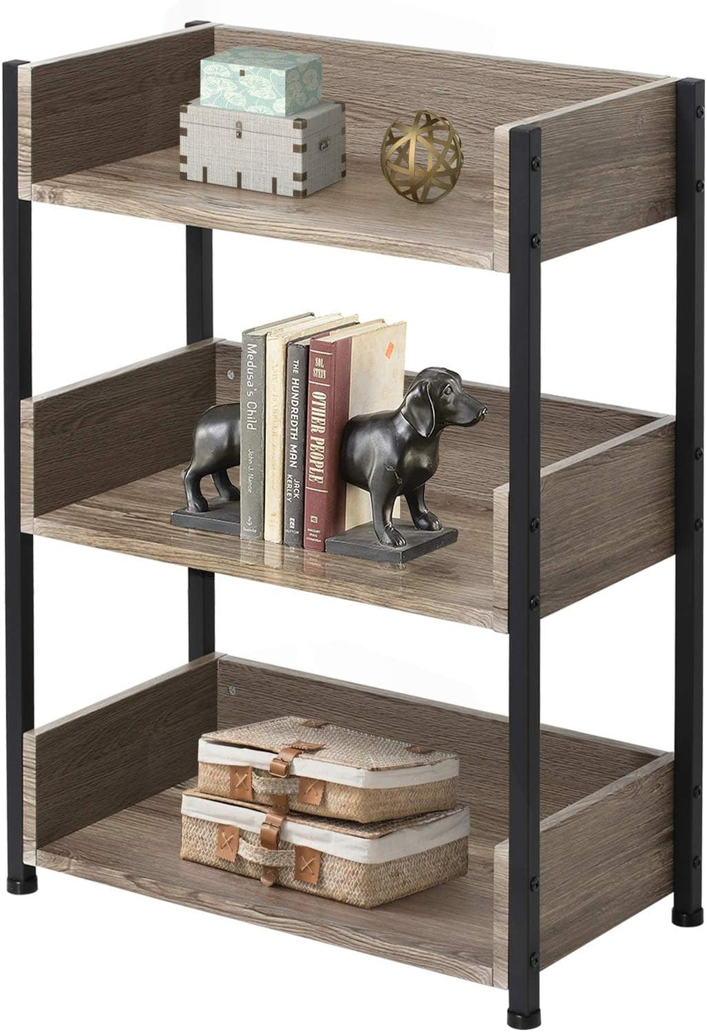 3-Tier Brown Bookcase L883849