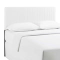King or California King White Headboard P748