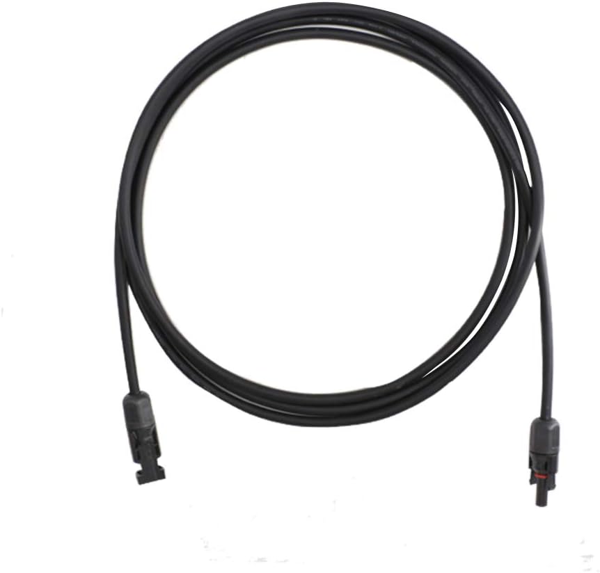 20 Feet 10AWG Solar Extension Cable with Female and Male Connector O796174