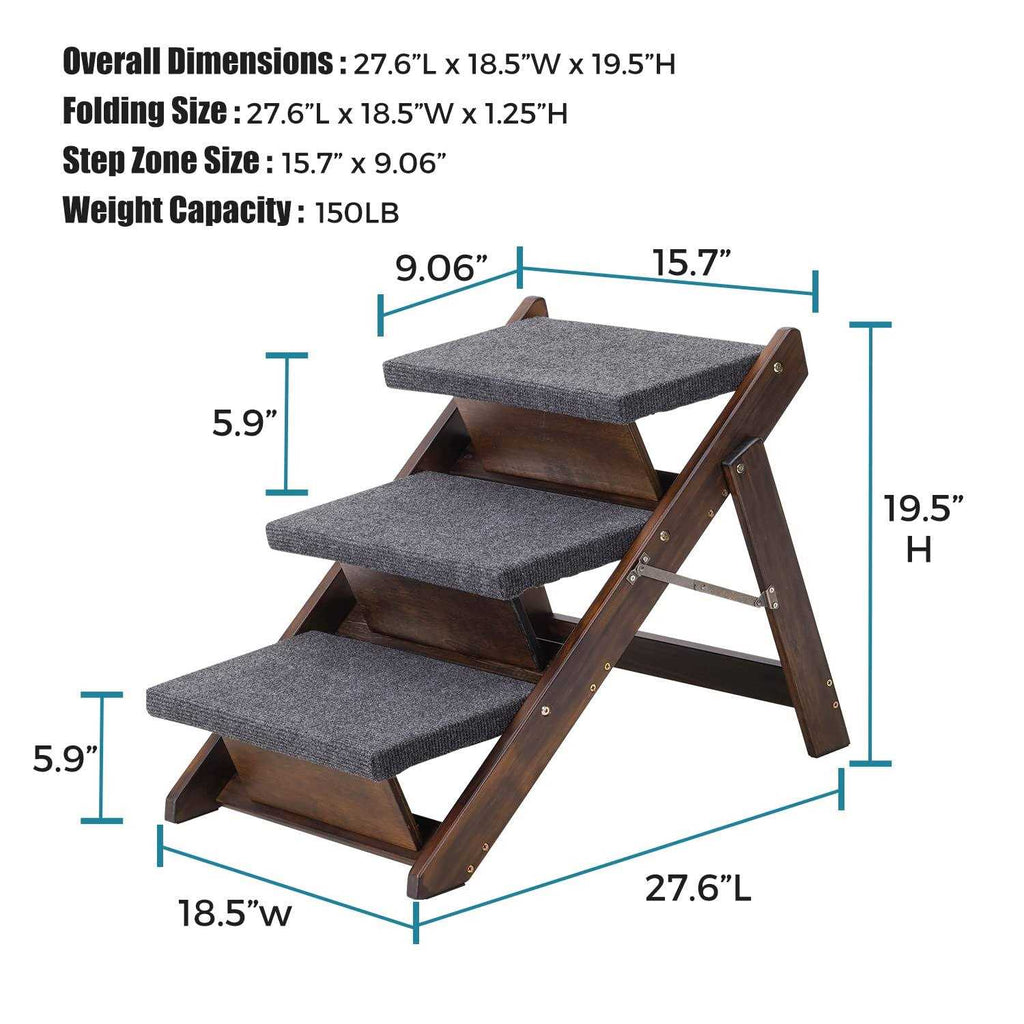Wooden Pet Stairs E492