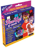 97 Piece Face Paint Kit with 32 Reusable Stencils D1688